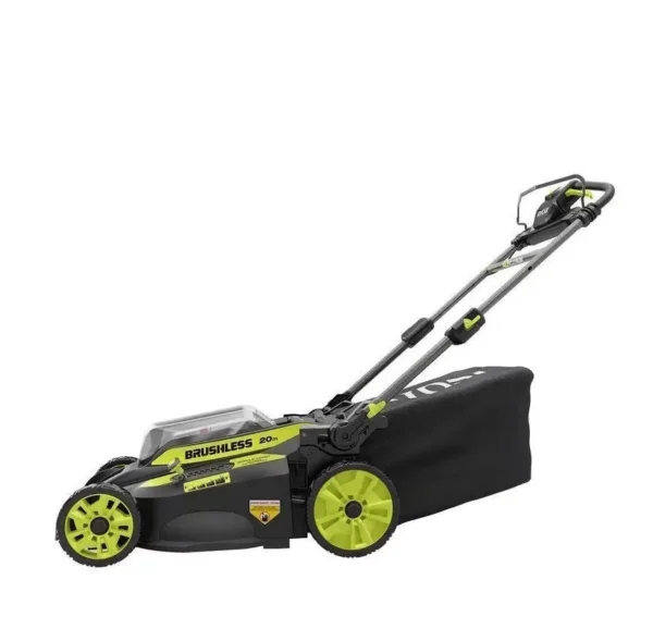 RYOBI 40V Brushless 20 in. Cordless Walk Behind Self-Propelled Lawn Mower with 6.0 Ah Battery & Charger - Image 6