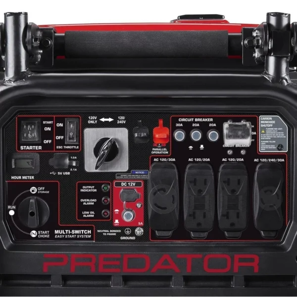Predator 9500 Watt Super Quiet Inverter Generator with Co Secure Technology - Image 2