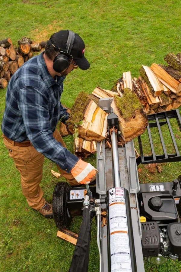 Oregon 35-Ton 306cc Briggs & Stratton Horizontal / Vertical Log Splitter (OR35TBS-1) - Image 3